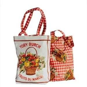 【TORY BURCH】OSTRICH MARKET TOTE BAG Ostrich Tote – ILoveDooney